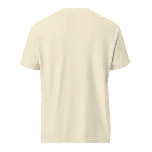 Back view of the Original Art on Comfort Colors T-Shirt
