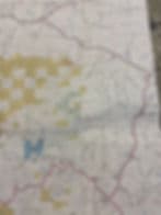 Map for the Old Dallas and Magic Carpet trail area